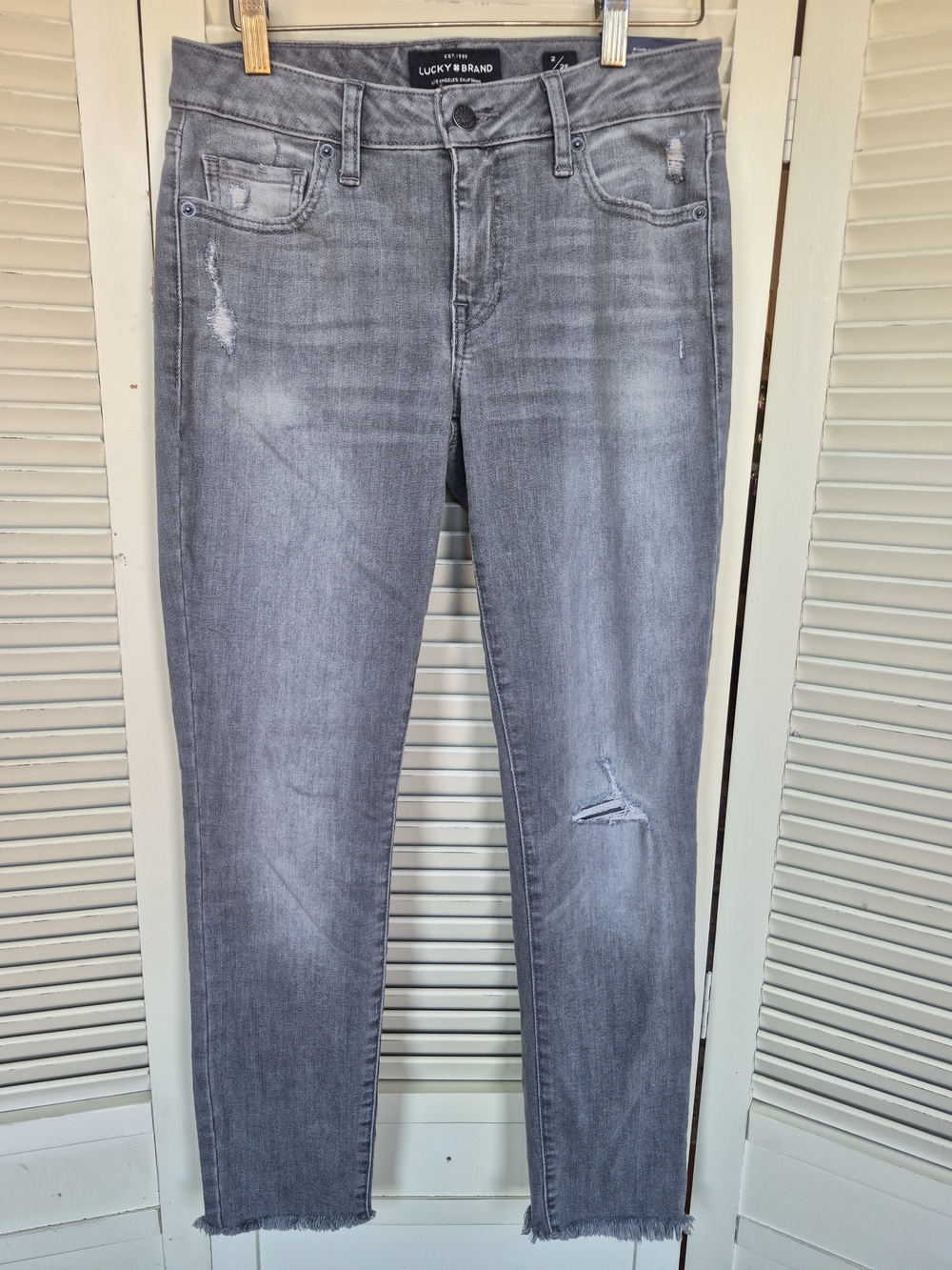 Lucky Brand NWT Lolita Skinny Mid Rise Curvy Fit Jeans Size 2